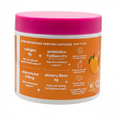 FitNeaty 4-in-1 daily gut support scoop with fiber, probiotics, collagen, electrolytes.