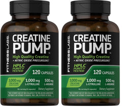 Fitness Labs Creatine Monohydrate capsules bottle for daily training support