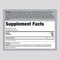 Fitness Labs Creatine Powder scoop highlighting easy serving on workout days.