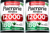FITO MEDIC'S Lab Pueraria Mirifica capsules front view for easy product recognition.