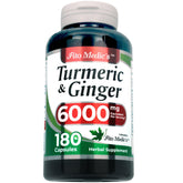 FITO MEDIC'S Turmeric Ginger bottle for daily wellness routine.