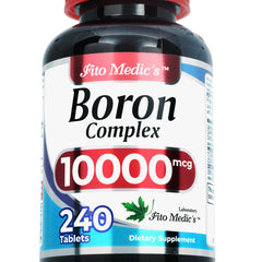 FITO MEDIC'S Lab Boron 10 mg bottle front view for daily wellness