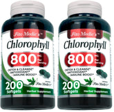 FITO MEDIC'S Chlorophyll bottle front view for easy greens support