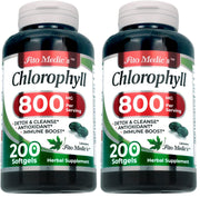 FITO MEDIC'S Chlorophyll bottle front view for easy greens support