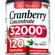 FITO MEDIC'S Cranberry Pills bottle supports easy daily supplementation.