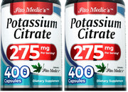 FITO MEDIC'S Potassium Citrate capsules in a 400-count bottle for daily use.