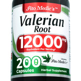 FITO MEDIC'S Valerian root bottle - calm evening routine.