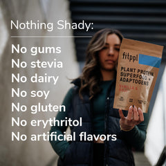 fitppl spirulina and blueberries with mushroom superfoods in a vibrant blend