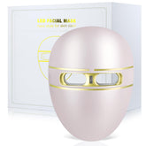 FIWENE LED face mask shown covering the full face for comprehensive light therapy