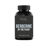 Fixxr Berberine HCI bottle showing 1200 mg per serving for steady energy.