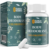 Flarovexarith packaging displays vegan chlorophyll capsules for a fresh daily routine.