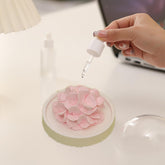 FLCSIed passive diffuser featuring a peony flower for subtle scent in small spaces.