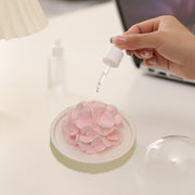FLCSIed passive diffuser featuring a peony flower for subtle scent in small spaces.