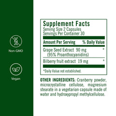 Flora Grape Seed Extract Plus capsules for convenient daily use.