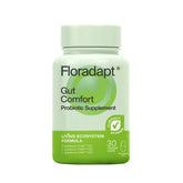Floradapt Gut Comfort probiotic bottle for daily gut support.