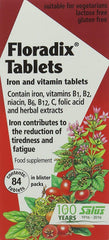 Floradix Iron bottle close-up, ideal for daily iron support.