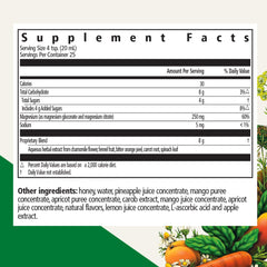 Floradix Magnesium liquid bottle closeup highlights clarity and purity.