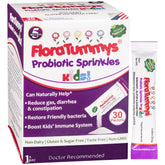 FloraTummys Kids taste-free packets for easy sprinkle in foods