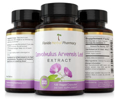 Florida Herbal Pharmacy supplement facts label highlighting 10:1 extract potency per serving.