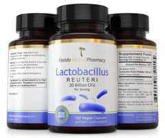Florida Herbal Pharmacy consumer taking capsule after meal for best results.