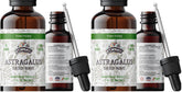 Florida Herbs Astragalus tincture bottle front showing organic extract and non-GMO formula.