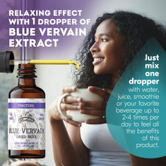 Blue Vervain herb cut and sifted for premium organic quality