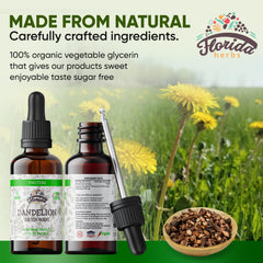 Florida Herbs Organic Beet Root Extract bottle emphasizes non-GMO vegan formula.