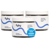 Flyby Recovery bottle front view for post-night-out support