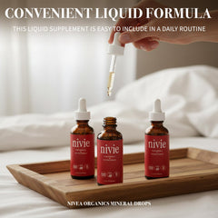 FMRFMR nivie Organics Thyroidsupplement Drops liquid in glass