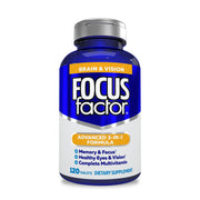 Focus Factor brain and vision bottle for memory and focus support