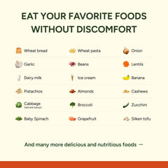 FODZYME Home Kit powder-dissolves-in-meal blends instantly with food.