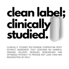 FOLIUS LABS Clean Label capsules reveal vegan-friendly, additive-free formulation.