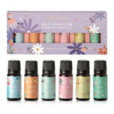 Folkulture Self Love Club Green Tea diffuser oil for a calming home ambiance