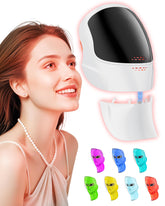 FOLOKE LED therapy mask front view showing full-face coverage and even light potential