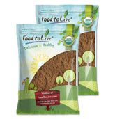Food to Live Organic Red Reishi Powder in a labeled jar for daily wellness.
