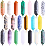 FORBY hexagonal crystal wand with amethyst for meditation focus and calm.