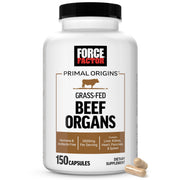 Force Factor Primal Origins liver closeup showing nutrient-rich energy support