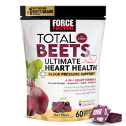 Force Factor Total Beets chews hero shot supports heart function and daily vitality