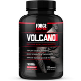 Force Factor VolcaNO bottle front for strong pre-workout energy