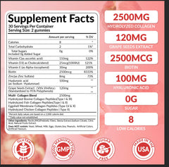 Forent collagen gummies peach chews close-up highlighting soft chewy texture.