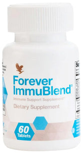 Forever ImmuBlend bottle pour for easy daily immune support.