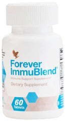 Forever ImmuBlend bottle pour for easy daily immune support.