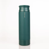 FORME Jungle blender bottle front view preserves temperature for cold or hot beverages.