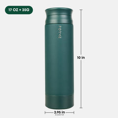 FORME Jungle insulated body demonstrates heat retention for hot drinks.