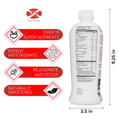 ForMor Cardio Cocktail dose scoop illustrating easy daily measurement.