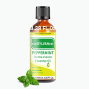 FORSYLVANEST peppermint oil in amber glass bottle preserves freshness