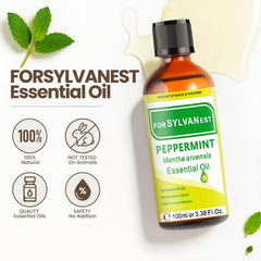 FORSYLVANEST peppermint oil with dropper enables precise dilution