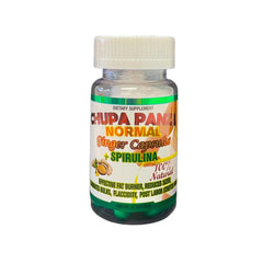 Forte Lighting Chupa Panza Normal bottle with natural ginger capsules for daily wellness