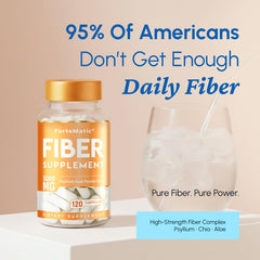 Fortematic aloe vera chia flax blend ingredients support gut health.
