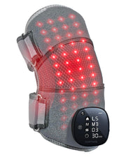 FORTHiQ RED+ knee massager with heat therapy soothes tired knees after workouts.